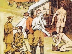 Donate for Soldier's Portable Trench Baths - Art Print