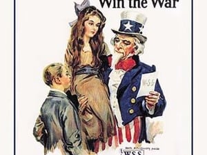 Boys and Girls - War Savings by James Montgomery Flagg - Art Print