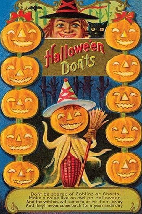 Hallowe'en Don'ts - Art Print