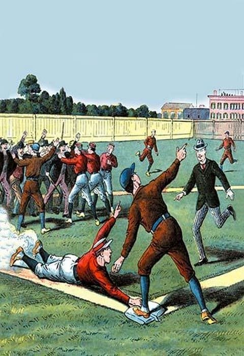 A Bad Call Upsets Everyone - Art Print