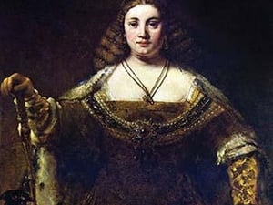 Juno by Rembrandt Van Rijn - Art Print