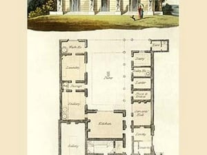 A Villa #4 by J. B. Papworth - Art Print