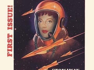 Universe Science Fiction: Rocket Girl - Art Print