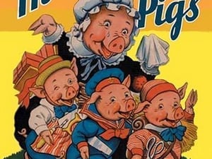 The Three Little Pigs by Milo Winter - Art Print