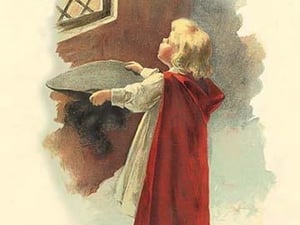 Little Tom Tucker by Maud Humphrey - Art Print