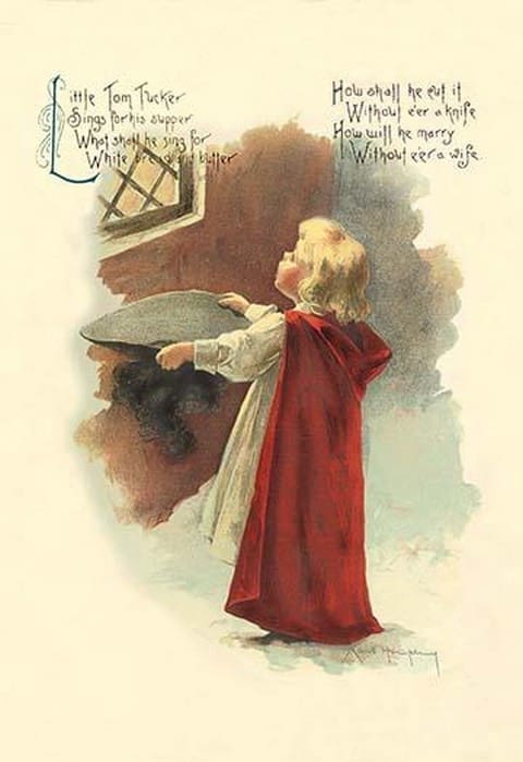Little Tom Tucker by Maud Humphrey - Art Print