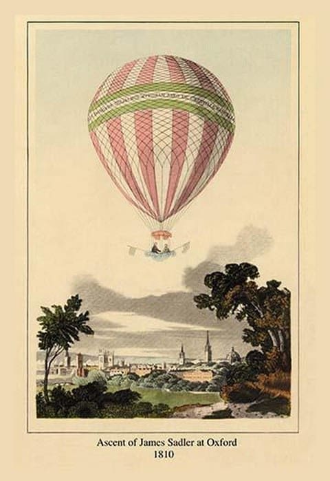 Ascent of James Sadler at Oxford
