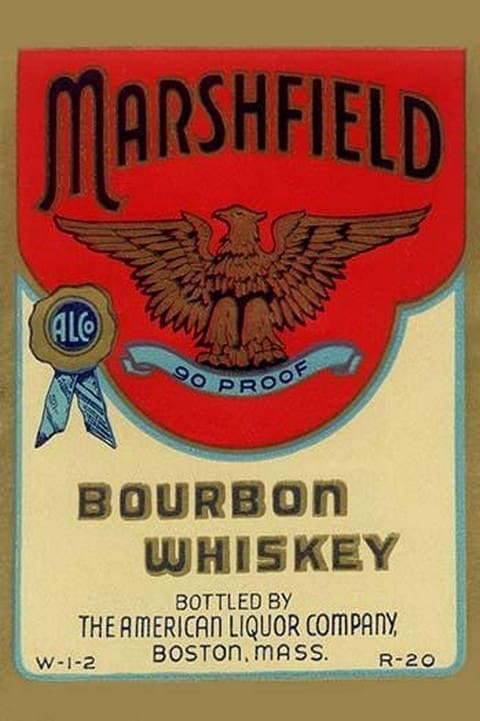 Marshfield Bourbon Whiskey - Art Print
