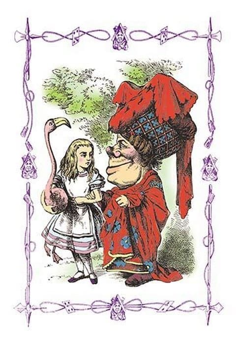 Alice in Wonderland: Alice and the Duchess by John Tenniel - Art Print