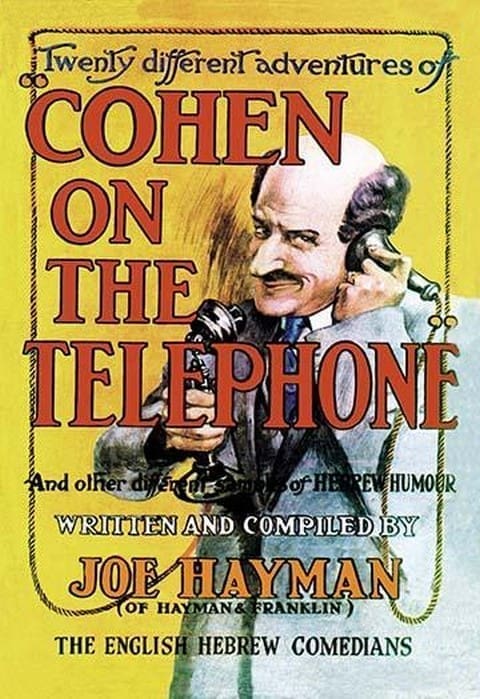 Cohen on the Telephone by Joe Hayman - Art Print