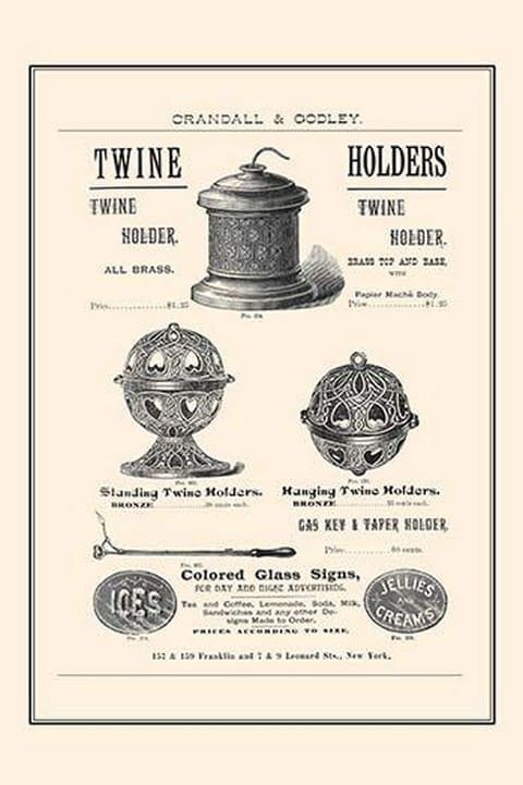 Twine Holders - Art Print