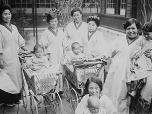 Japanese Mothers with Their Infants in Perambulators or Baby Carriages - Art Print