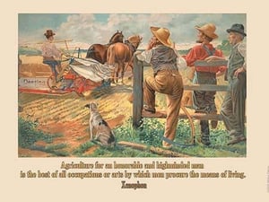 The Means of Living by Xenophon - Art Print