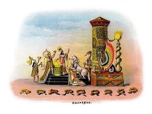 Sacrifice - Mardi Gras Parade Float Design - Art Print
