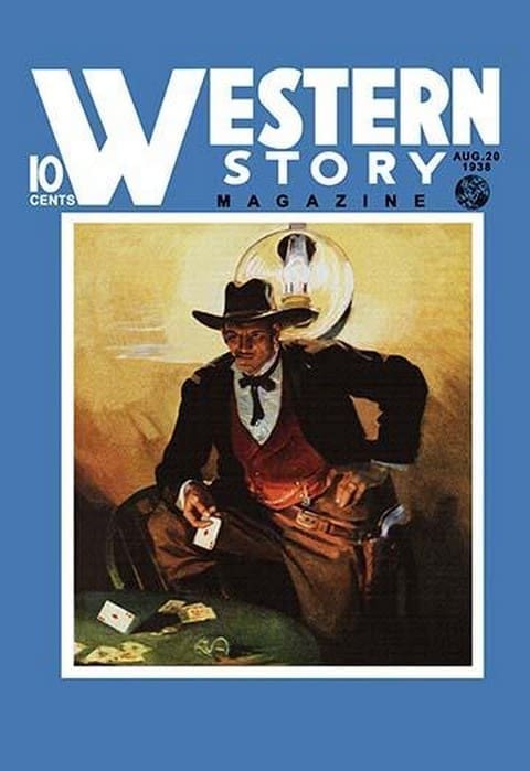 Western Story Magazine: Slick Jack - Art Print