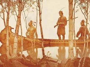 Mohicans by N.C. Wyeth - Art Print