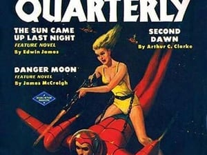 Science Fiction Quarterly: Attack from Atop Rocket Man - Art Print