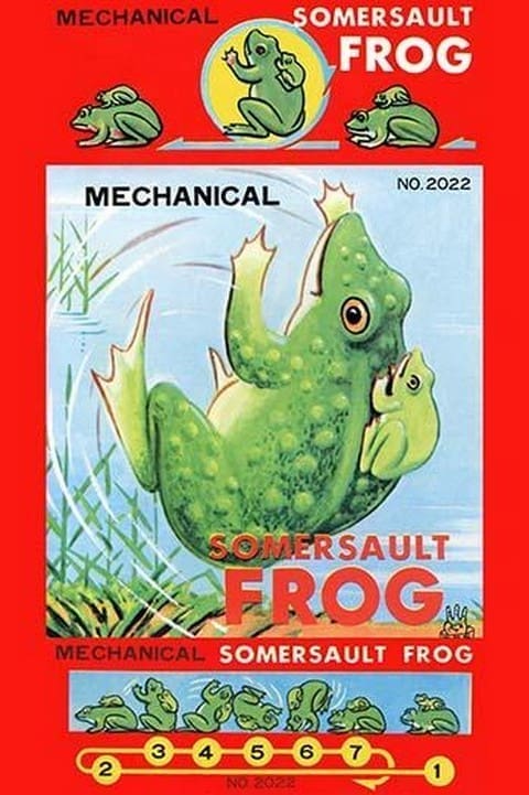 Mechanical Somersault Frog #2 - Art Print