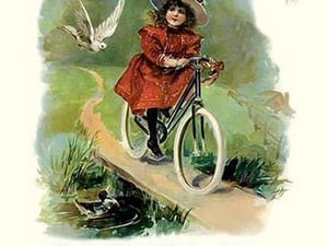 W is for Wheel - Art Print