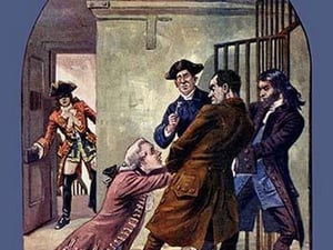 Dick Turpin: Caged in a Madhouse - Art Print