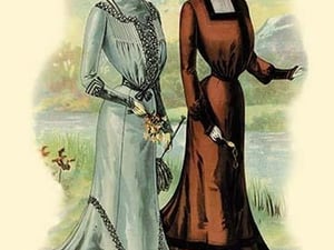 Early Autumn Gowns - Art Print