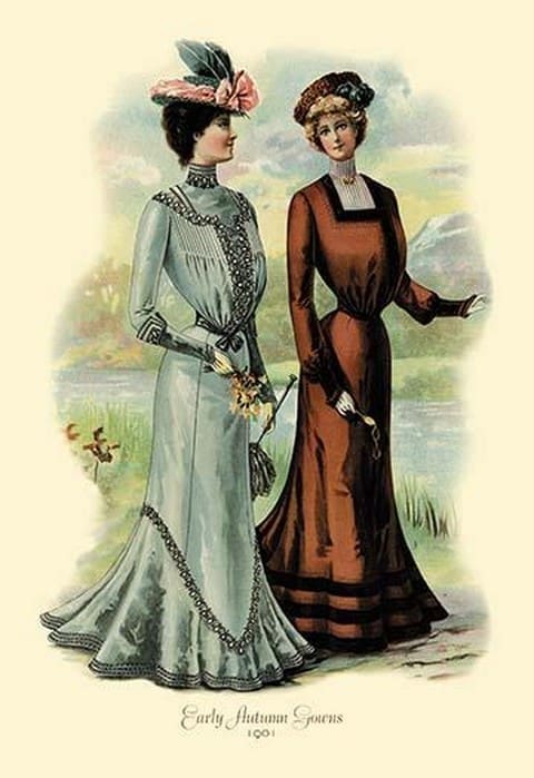 Early Autumn Gowns - Art Print