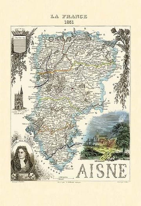 Aisne by Par M. Vuillemin - Art Print