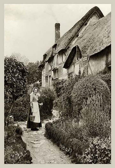 Ann Hathaway's Cottage by James Leon Williams - Art Print