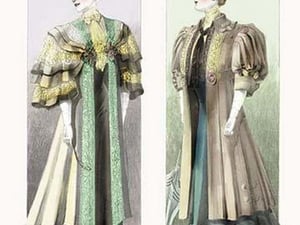 Mode Journal Wiener Chic: Refined Looks of 1906 - Art Print