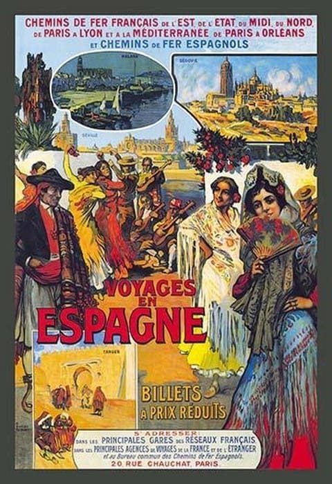 Voyages en Espagne by Milo Winter - Art Print