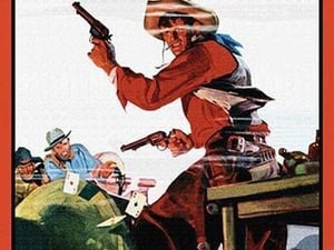 Western Story Magazine: The Card Game - Art Print