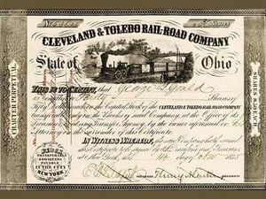 Cleveland and Toledo Railroad Company - Art Print