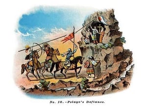 Pelayo's Defiance - Art Print
