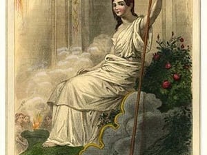 Lady Liberty by L. Massard - Art Print
