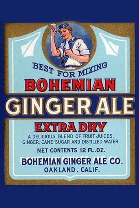 Bohemian Extra Dry Ginger Ale - Art Print