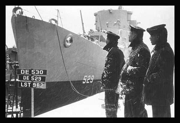 Negro Sailors of the USS Mason - Art Print