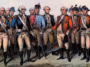 Cornwallis' Surrender by Nathaniel Currier - Art Print