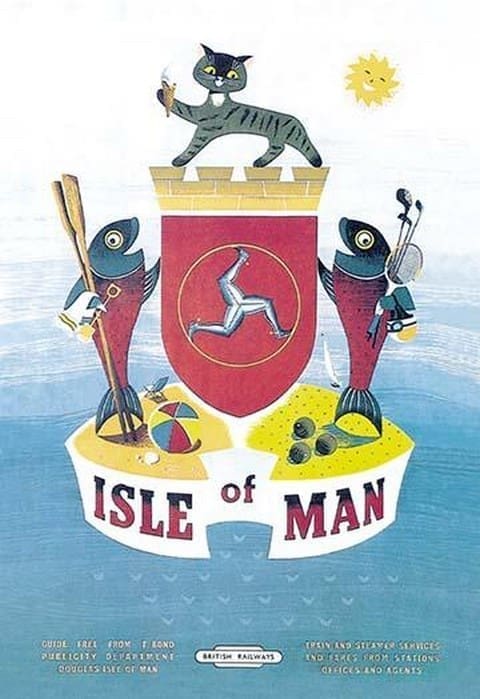 Isle of Man by Daphne Padden - Art Print