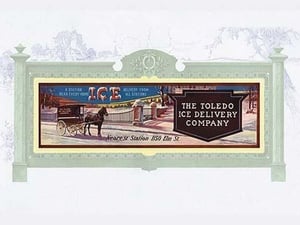 The Toledo Ice Delivery Service - Art Print