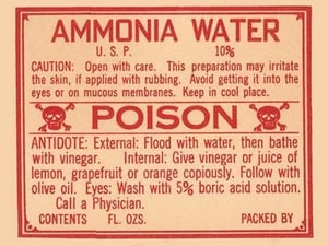 Ammonia Water - Art Print