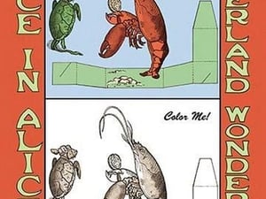 Alice in Wonderland: Lobster - Color Me! by John Tenniel - Art Print