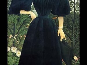 Portrait of a Woman by Henri Rousseau - Art Print