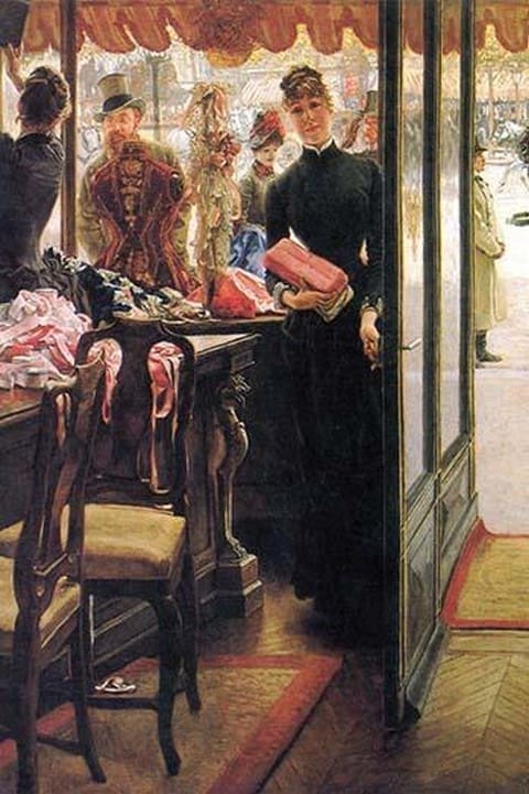 The Seller by James Tissot - Art Print