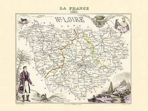 Haute-Loire by Par M. Vuillemin - Art Print