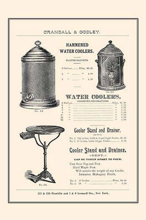 Water Coolers - Art Print