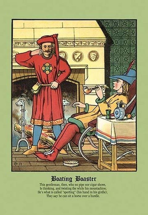Beating Boaster by J.E. Rogers - Art Print