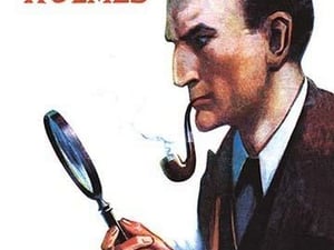 The Return of Sherlock Holmes #2 (book cover) by Charles Kuhn - Art Print