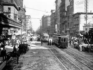 Historic Philadelphia Trolleys - Art Print