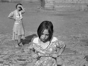 Child of a Rehab Client by Dorothea Lange - Art Print