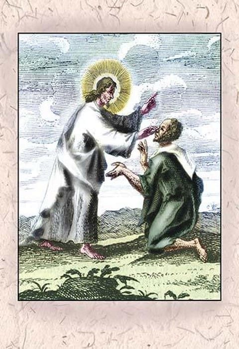 The Hand of Jesus - Art Print